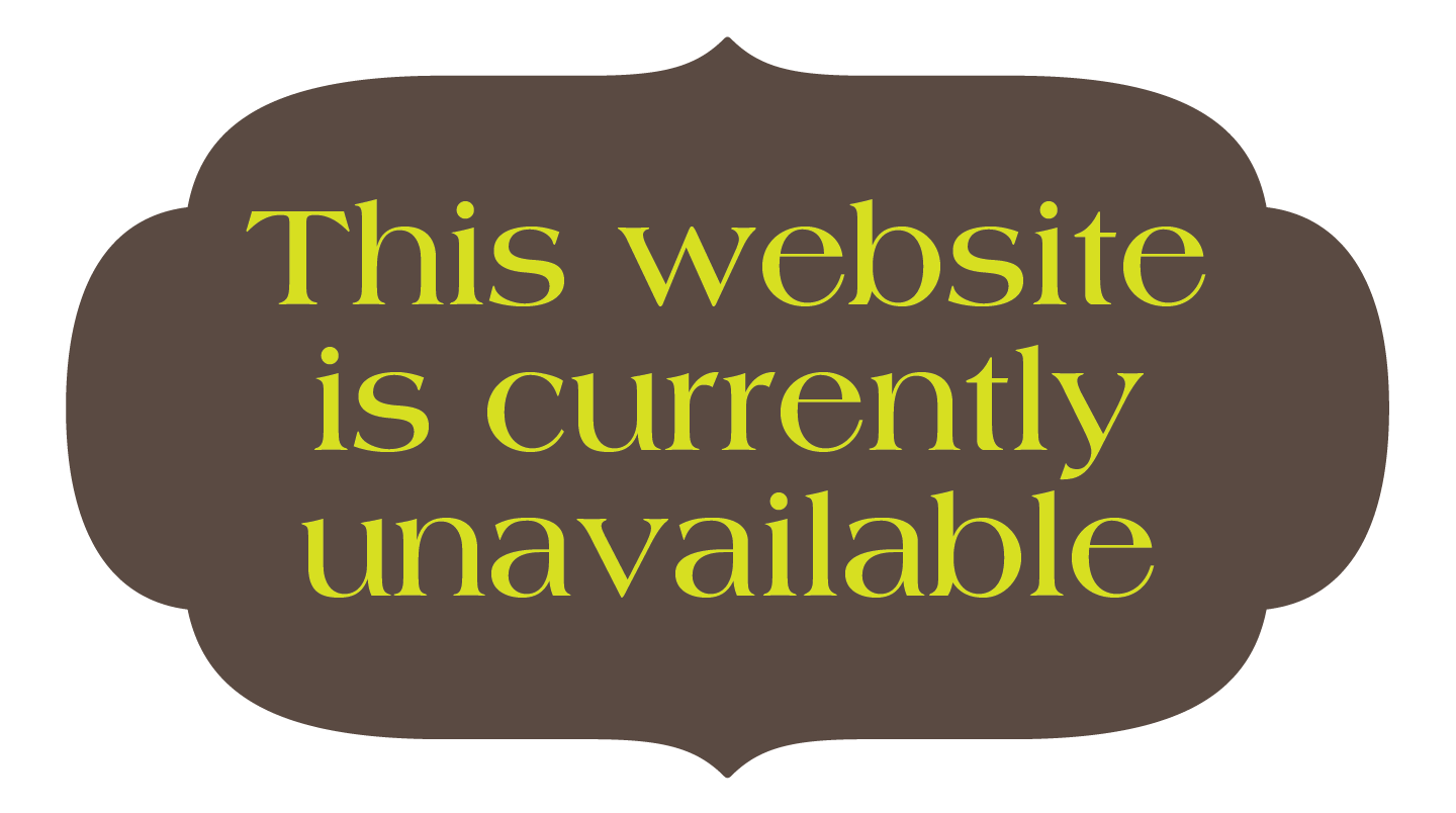 This website is currently unavailable